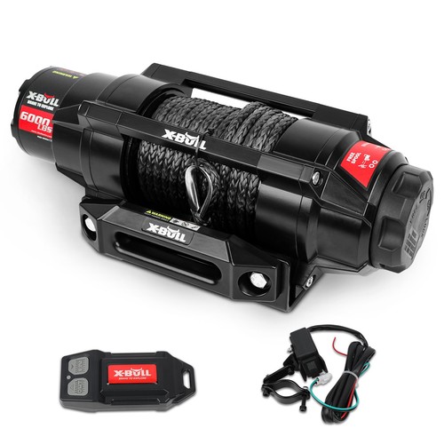 Bull 6000lb electric winch - 6000lb,