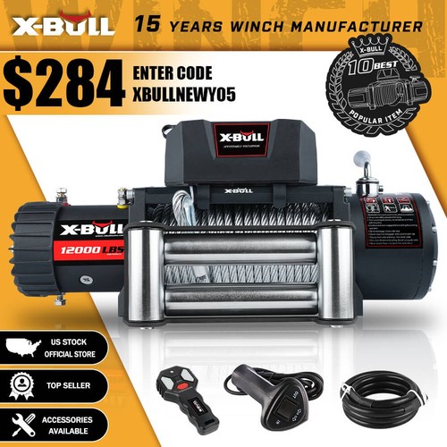 Bull 12k winch electric - x-bull,